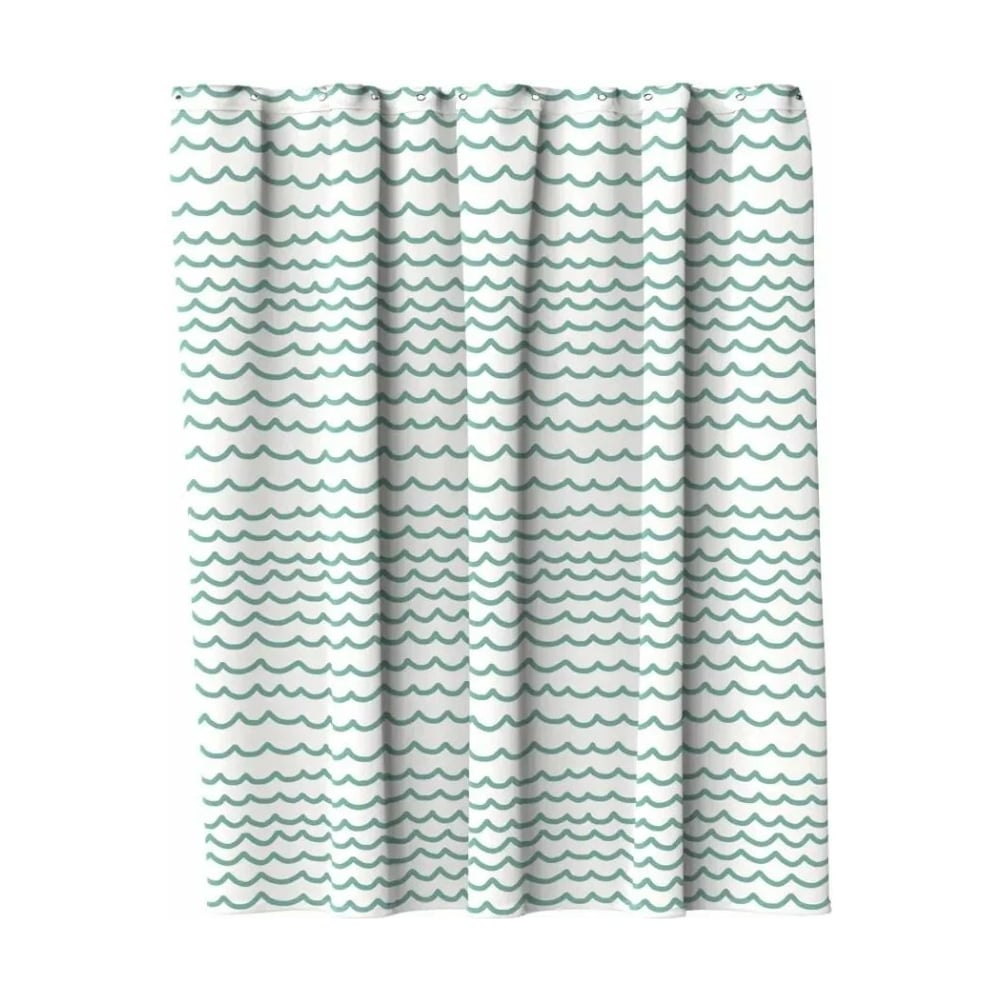 Изображение товара Шторка для ванной комнаты LEMER WAVES LEM-PH-WAVES 1800х2000 водоотталкивающая