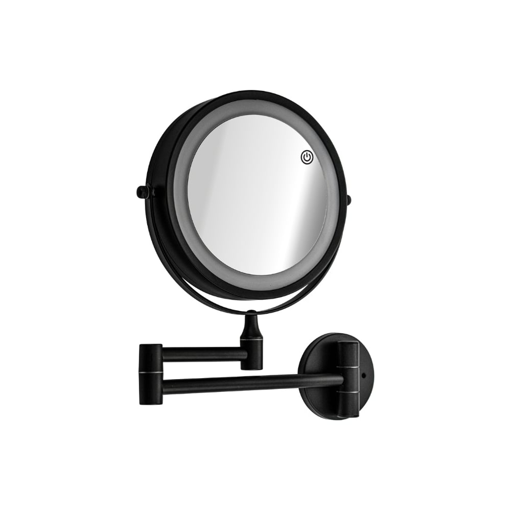 Изображение товара Косметическое зеркало настенное с LED подсветкой и сенсорным включением Черное