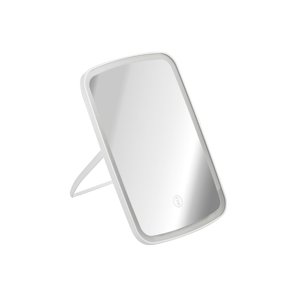 Изображение товара Косметическое зеркало с LED подсветкой, настольное, белое, модель 75280