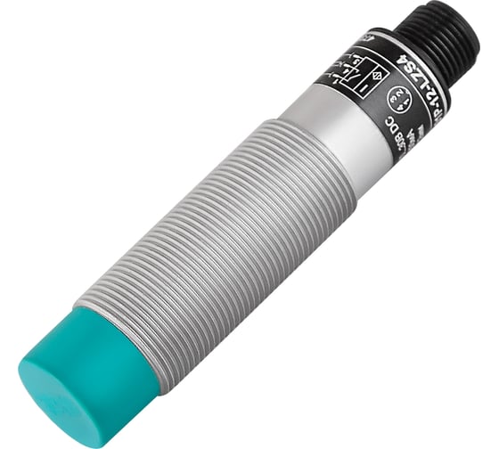 Изображение товара Индуктивный датчик ТЕКО ISN EC41A-31P-12-LZS4 Sn=12 мм, корпус М18x1 алюминий не заподлицо, 10-30DC NO PNP, IP67, разъем М12 00-00025568