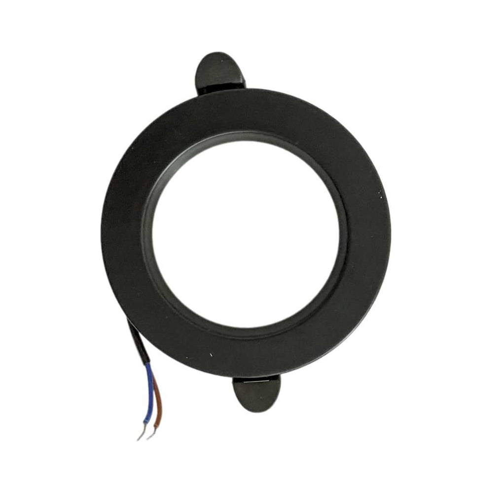 Изображение товара Круглый светодиодный светильник Alfaled DOWNLIGHT 7W 6500К черный