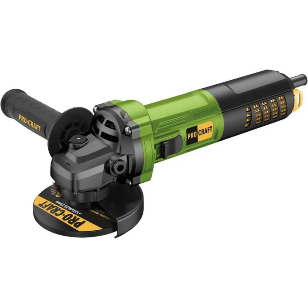 Изображение товара Углошлифовальная машина PROCRAFT PW2450 1300Вт 125мм бесщеточная профессиональная