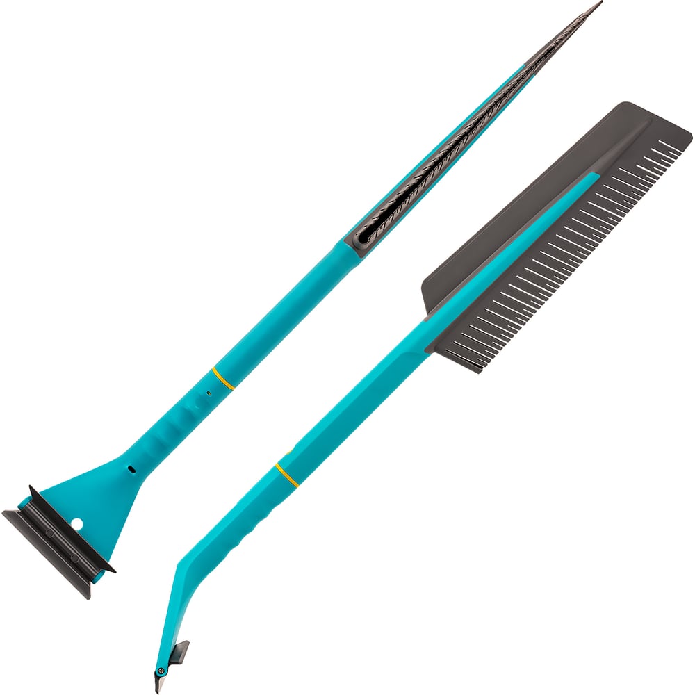 Изображение товара Автомобильная щетка для снега AMIGO val Alpina с силиконовой щетиной 71120