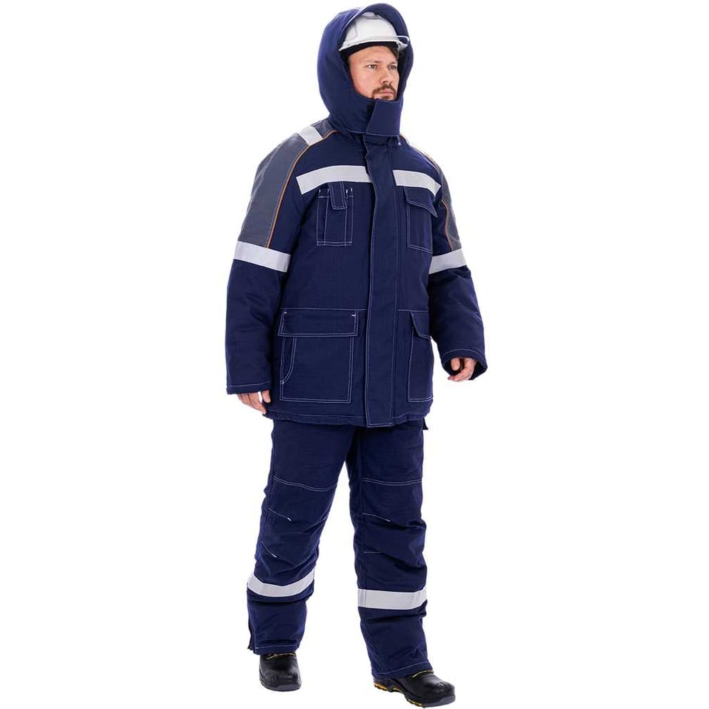 Изображение товара Зимний мужской костюм ГК Спецобъединение МЕГАСТАТОЙЛ с утеплителем водоотталкивающий ветрозащитный