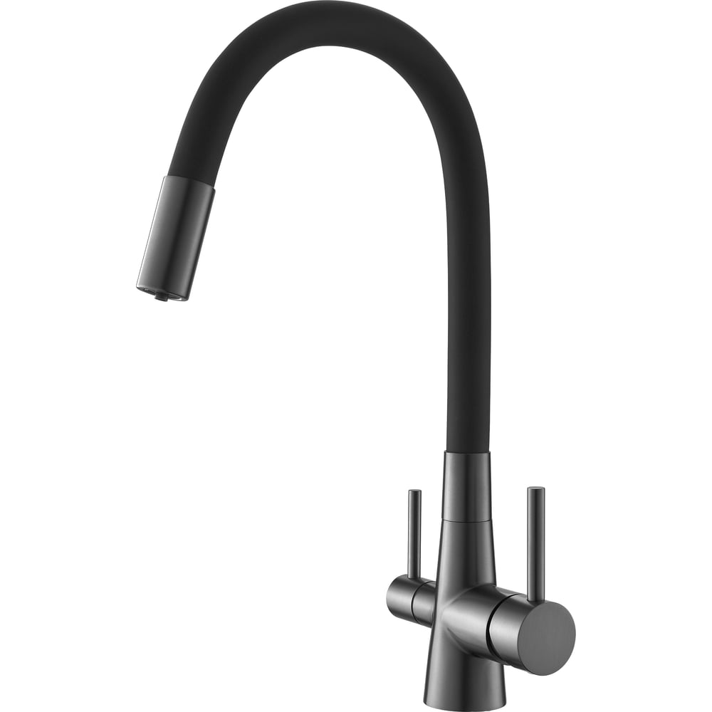 Изображение товара Смеситель для кухни Agger Elegant однорычажный с гибким изливом