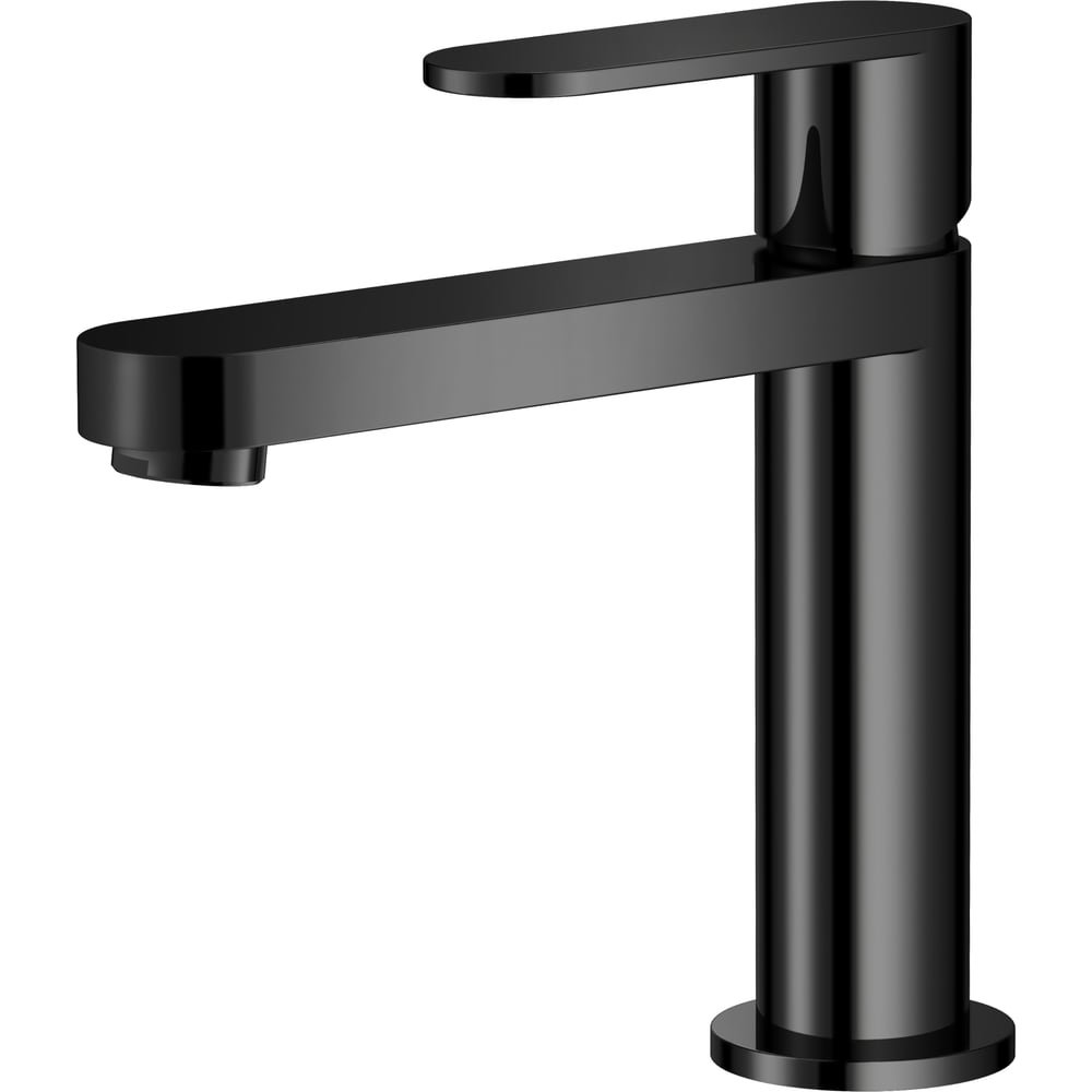 Изображение товара Смеситель для раковины Agger Sweet однорычажный черный матовый 135 мм