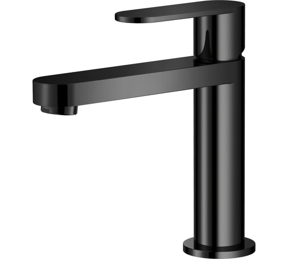 Изображение товара Смеситель для раковины Agger Sweet однорычажный, черный матовый A2702144