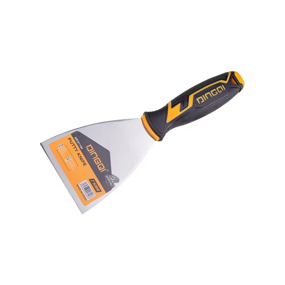 Изображение товара Шпатель для штукатурки из углеродистой стали DINGQI 120мм 62004