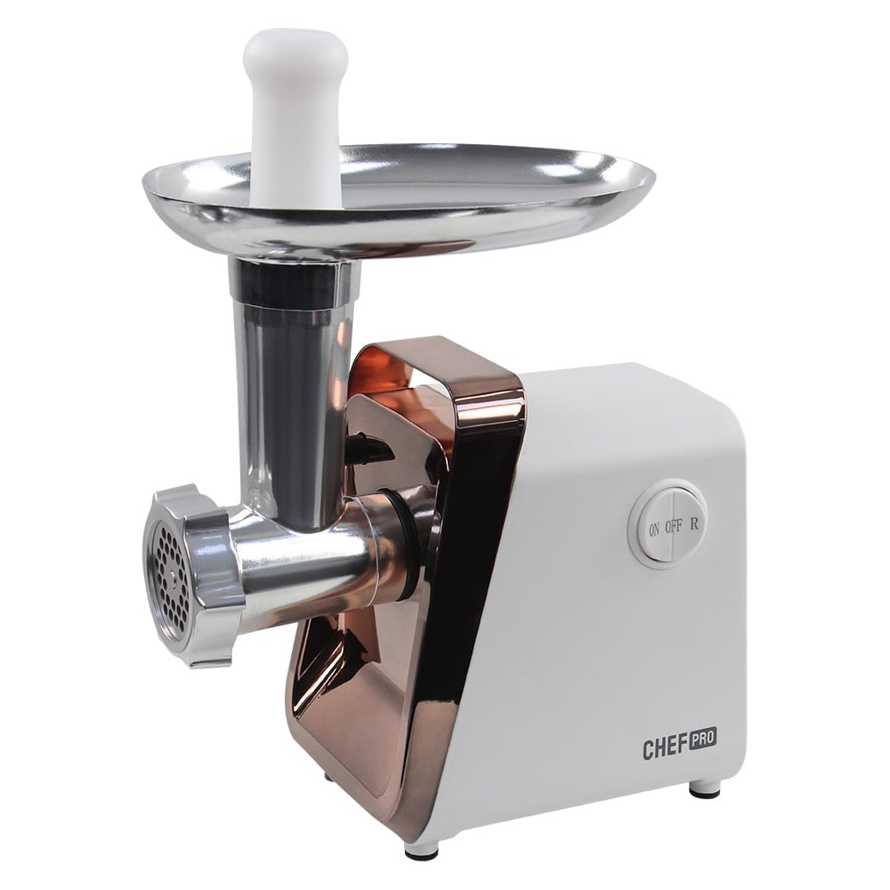 Изображение товара Мясорубка CHEF PRO CF-MG1450D белая и бронзовая