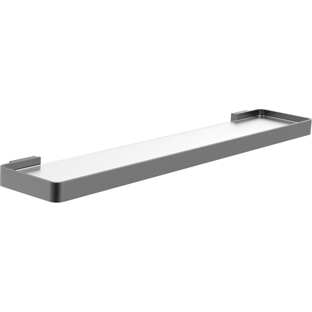 Изображение товара Стеклянная полка для ванной Wonzon & Woghand LOTTE темный графит