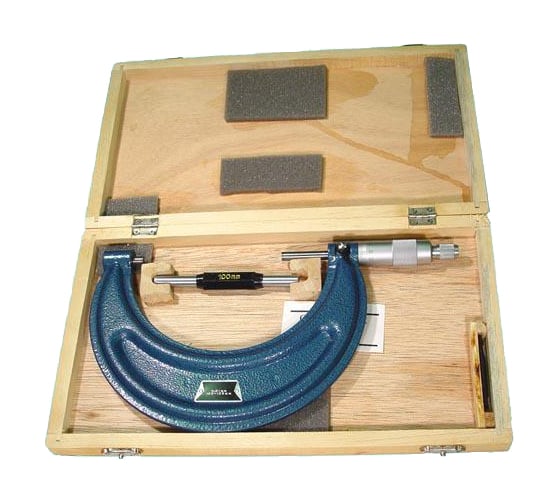 Изображение товара Микрометр CNIC гладкий МК-125 100-125 мм 0,01 кл.т.1 тв.сплав Шан 400-125 23457