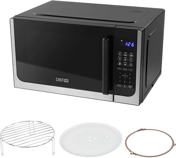 Изображение товара Микроволновая печь CHEF PRO CF-MW1950A черный/сталь 41836
