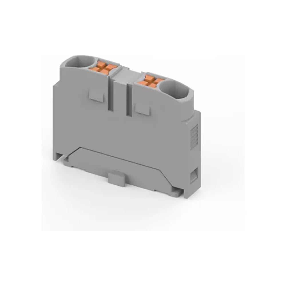 Изображение товара Блок распределительный SUPU TP Push-in 2 точки подключения 2,5 мм кв серый 100 шт TPA2.5-2-GY