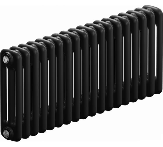 Изображение товара Радиатор трубчатый RIFAR TUBOG Ventil 3037 DV1 Антрацит 18 секций, нижнее подключение TUB 3037-18-DV1-AN