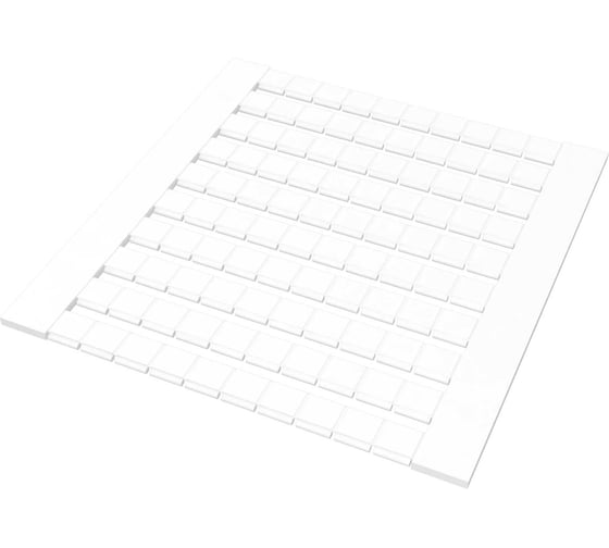 Изображение товара Маркировка клемм SUPU TU/TP/TC, сечением 4мм2, шириной 6.2мм, пустая, 100 шт TMB6.2-100