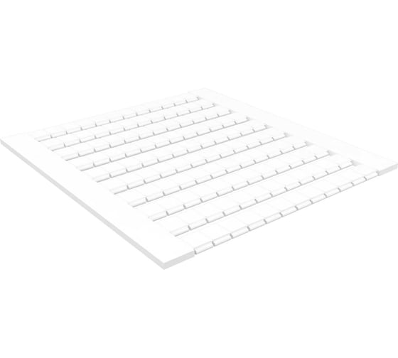 Изображение товара Маркировка клемм SUPU TU/TP/TC, сечением 2.5мм2, шириной 5.2мм, пустая, 100 шт TMB5.2-120