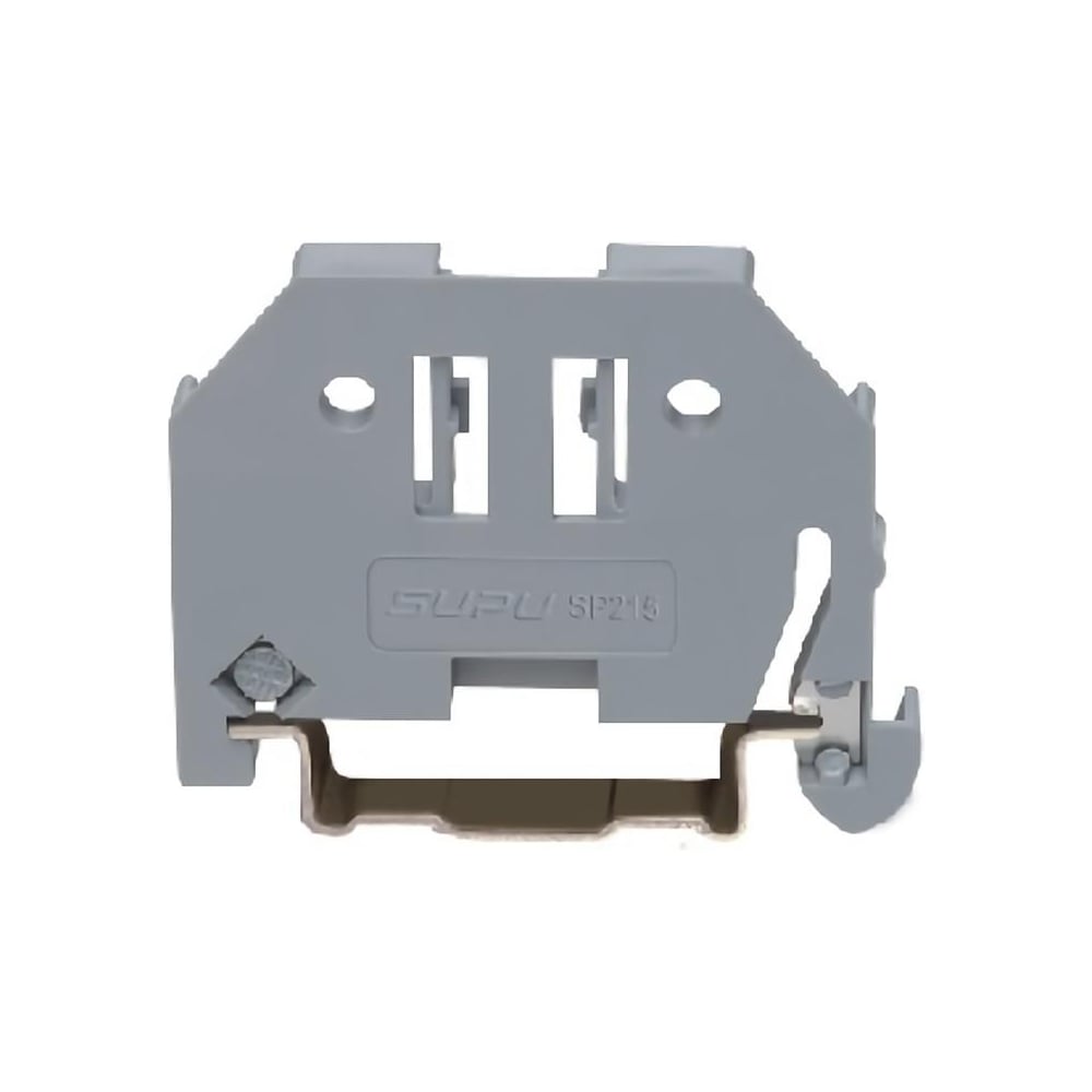 Изображение товара Стопор оконечный SUPU DIN35 зажимной безвинтовое крепление 50 шт