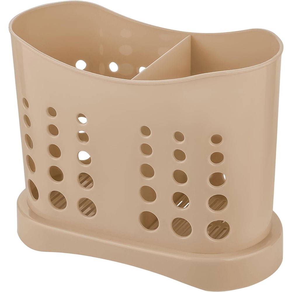 Изображение товара Сушилка для столовых приборов Plast Team Stockholm шоколадный мокко 16,8x8,4x13,3 см