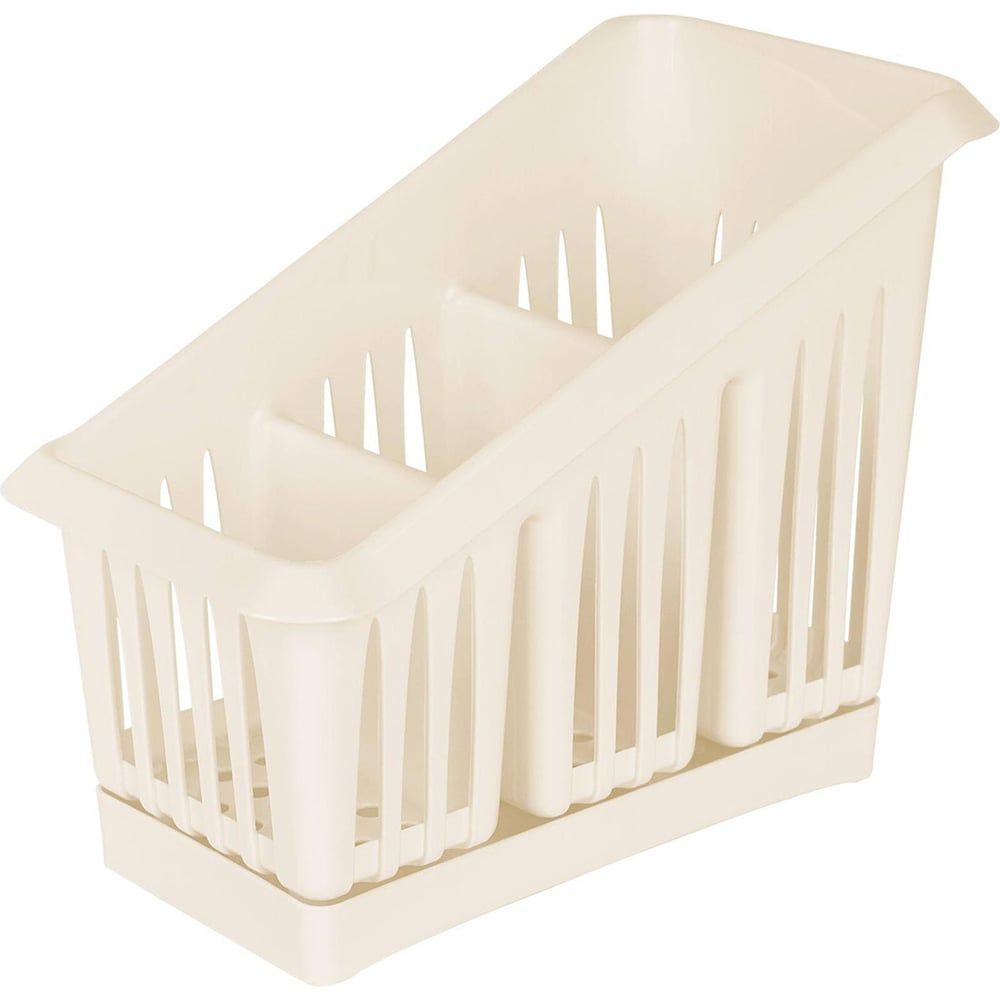 Изображение товара Сушилка для столовых приборов PLAST TEAM 20x12x16см молочный туман