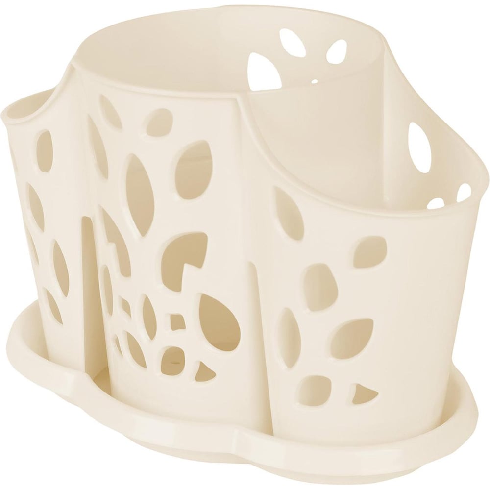 Изображение товара Сушилка для столовых приборов PLAST TEAM 17,7x11x13 см молочный туман