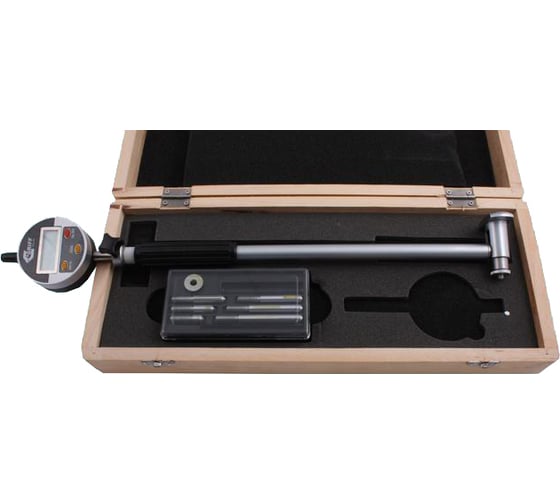 Изображение товара Нутромер CNIC индикаторный 50-100мм, электр., глуб.изм. 200мм 0,01, 7 вставок Шан 540-720 41194