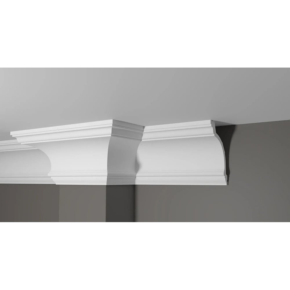 Изображение товара Карниз Decor-Dizayn 155х103х2000мм DD521 для натяжных потолков и интерьерного оформления