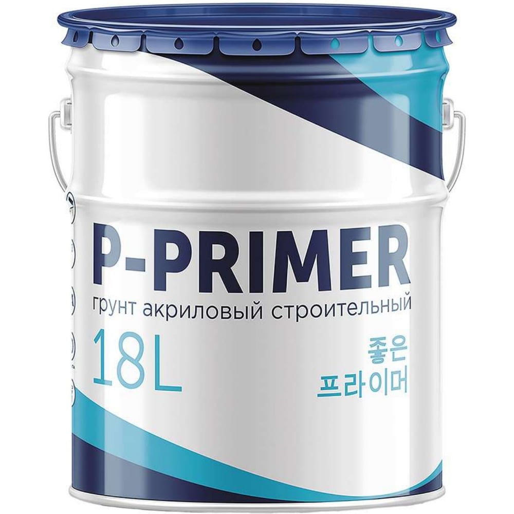 Изображение товара Акриловый строительный грунт Старатели P-PRIMER 18л для внутренних и наружных работ