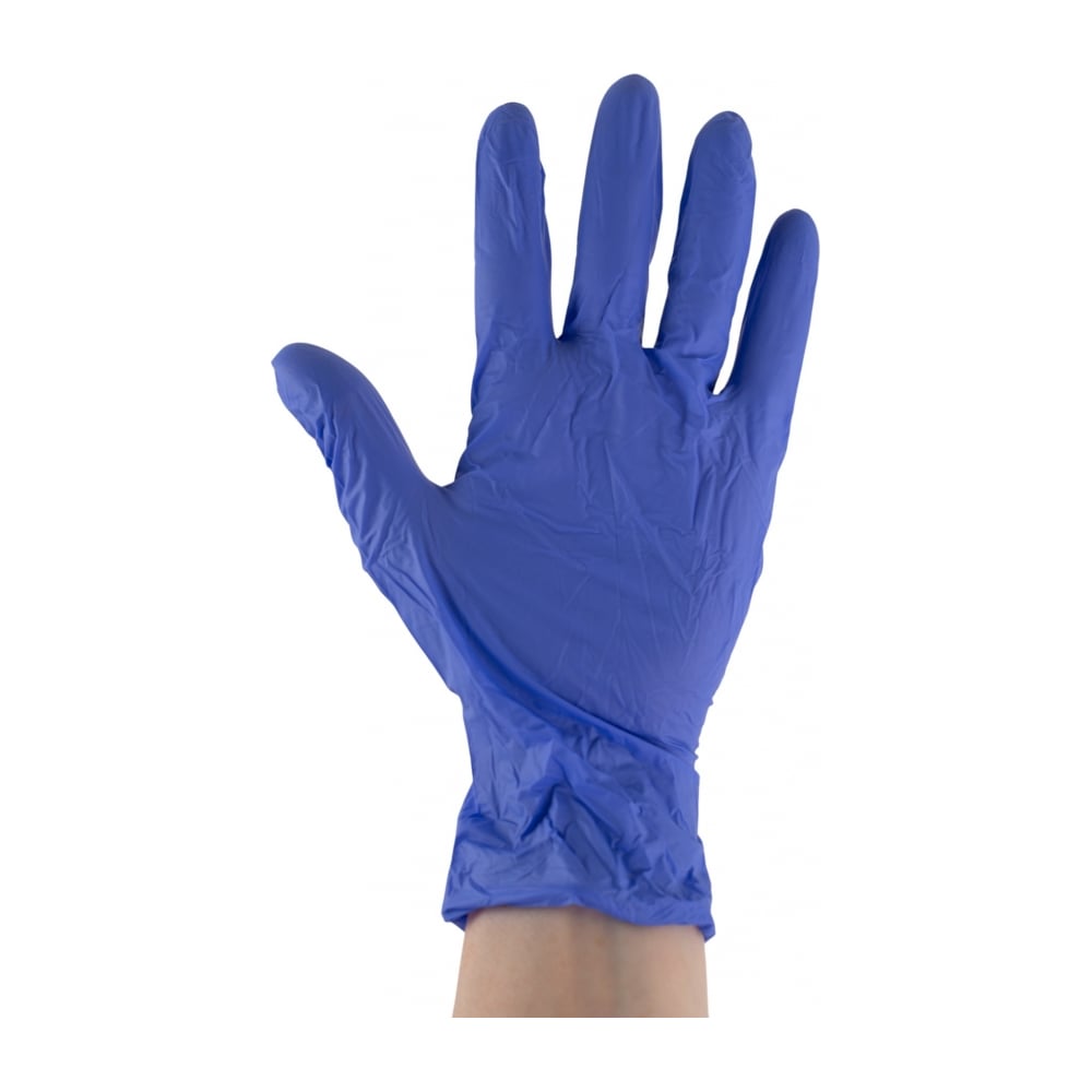 Изображение товара Перчатки NITRILE GUARD одноразовые 10 шт. гипоаллергенные текстурированные