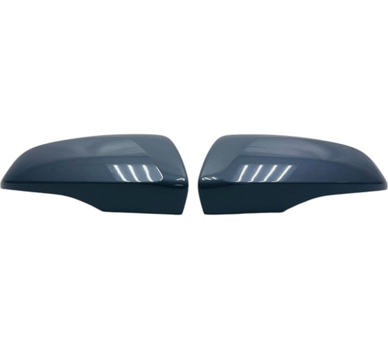 Изображение товара Накладки на зеркала ООО "ПРОГРЕССТЛТ" комплект на 2180 / MIRR / цвет Тайфун 616 серый, облицовка корпуса зеркала комплект (правая+левая) КТОК2180ТАЙ