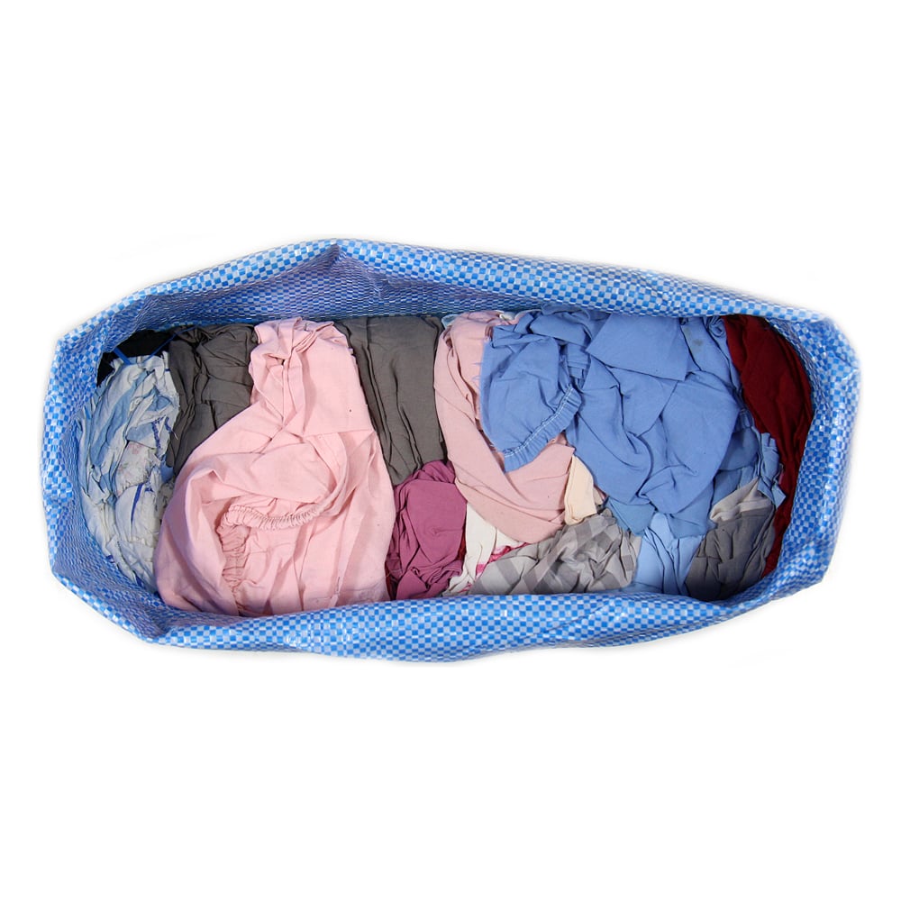 Изображение товара Ветошь HIMPT цветные простыни 10 кг для уборки и хозяйственных работ