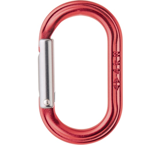 Изображение товара Карабин VENTO Вспомогательный овал, красный vnt 1135_rd