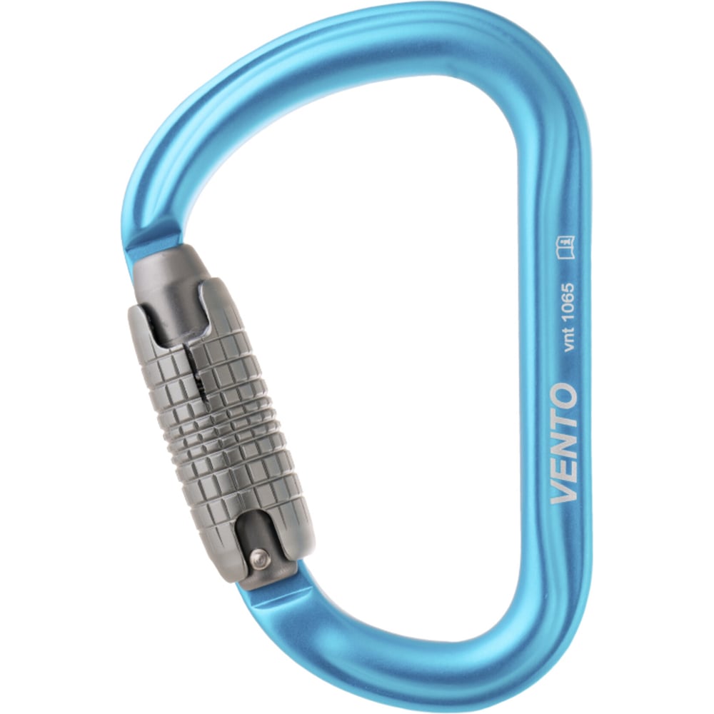 Изображение товара Карабин VENTO Большой с байонетной муфтой синего цвета vnt 1065_bu