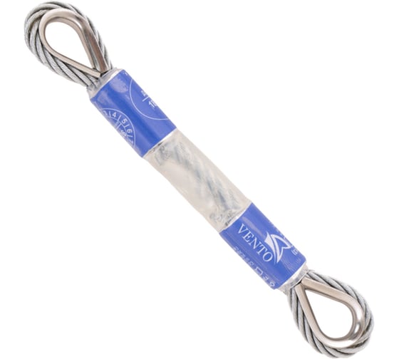 Изображение товара Оттяжка скалолазная тросовая VENTO (018см) vnt 313_18
