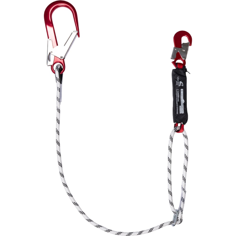 Изображение товара Веревочный строп регулируемый VENTO аВ12р 60 с амортизатором для безопасности на высоте