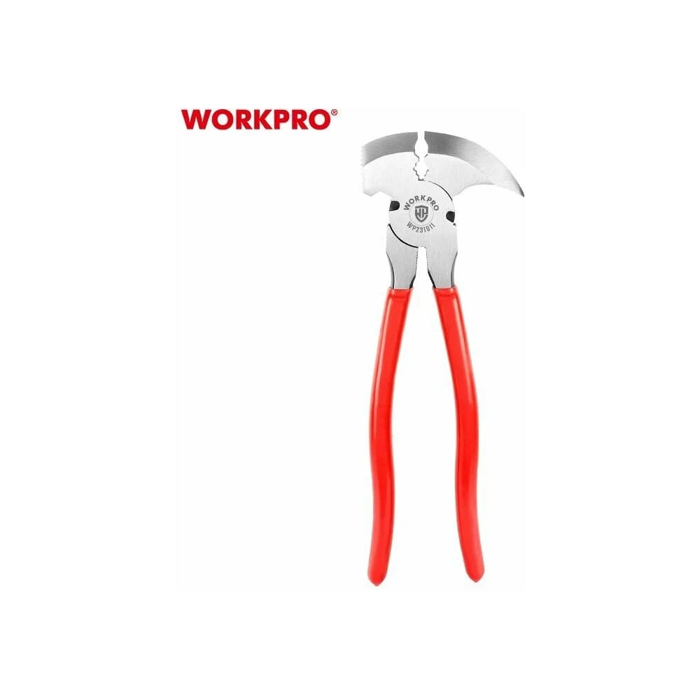 Изображение товара Клещи для сетки рабицы WORKPRO 5-В-1 CR-V 250 мм для строительства и монтажа