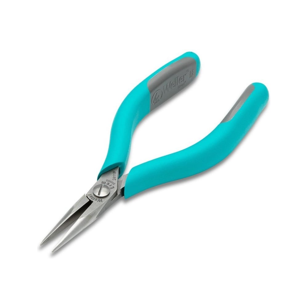 Изображение товара Профессиональные плоскогубцы Weller Erem 2411P с антистатиком и двухкомпонентными рукоятками Изображение товара Профессиональные плоскогубцы Weller Erem 2411P с антистатиком и двухкомпонентными рукоятками