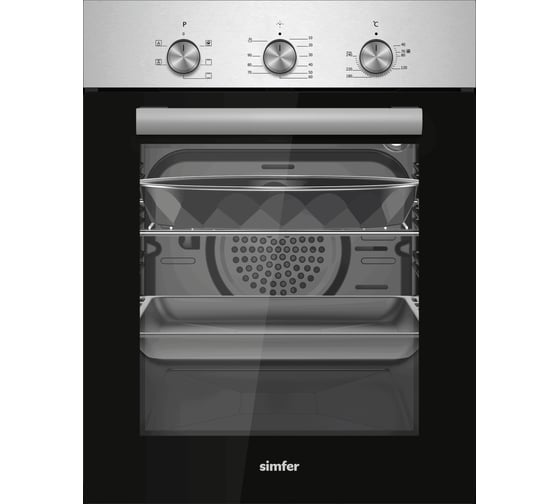 Изображение товара Встраиваемая электрическая духовка Simfer B4EM16025