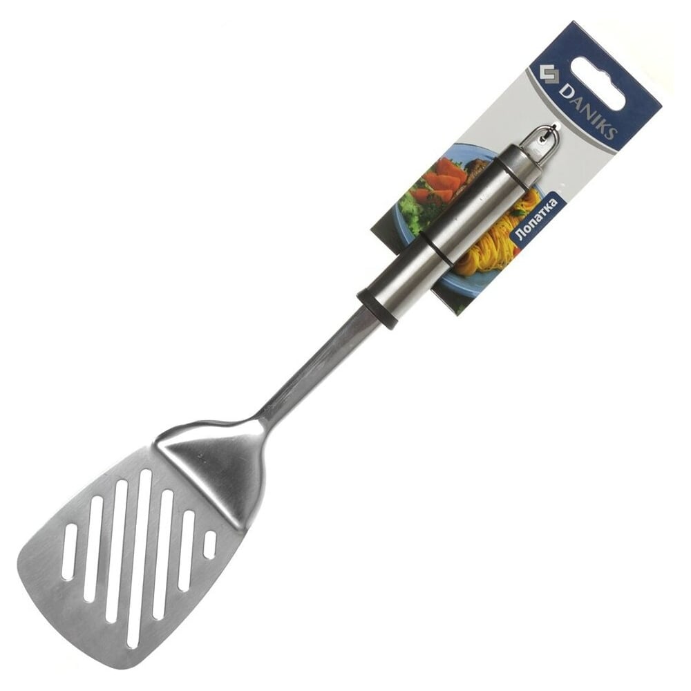 Изображение товара Кулинарная лопатка DANIKS из нержавеющей стали универсальная для кухни