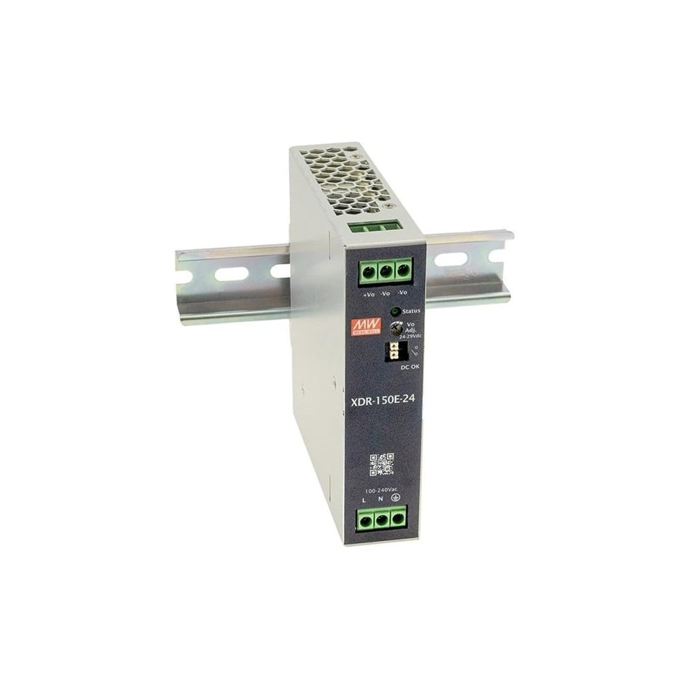 Изображение товара Источник питания Mean Well AC-DC XDR-150E-24 T03762531 150 Вт промышленный блок