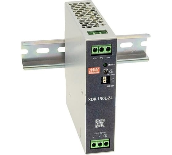 Изображение товара Источник питания Mean Well AC-DC XDR-150E-24 Т03762531