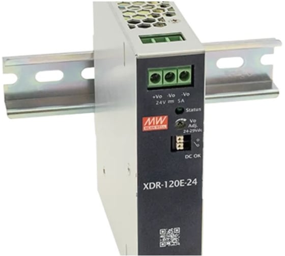 Изображение товара Источник питания Mean Well AC-DC XDR-120E-24 Т03762527