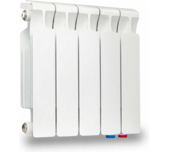 Изображение товара Радиатор секционный RIFAR MONOLIT VENTIL, MN-300-05-VR, цвет-RAL 9016 белый R-MN-300-05-VR