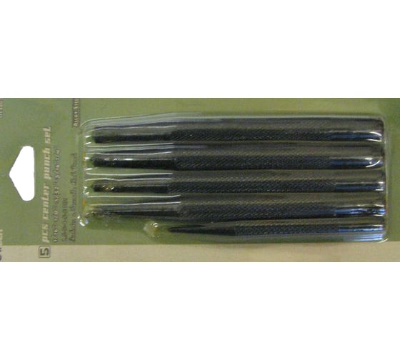 Изображение товара Набор кернеров CNIC из 5-ти шт. от 1.5мм до 6.0мм CrV ре ОТ301 37140