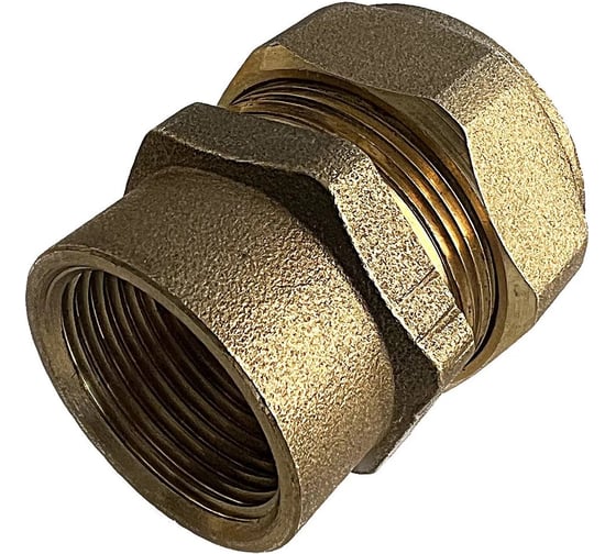 Изображение товара Муфта внутренняя STACORT SF20x3/4''MR (мама)-для гофрированной трубы 20А из нержавеющей стали SF20-34MR