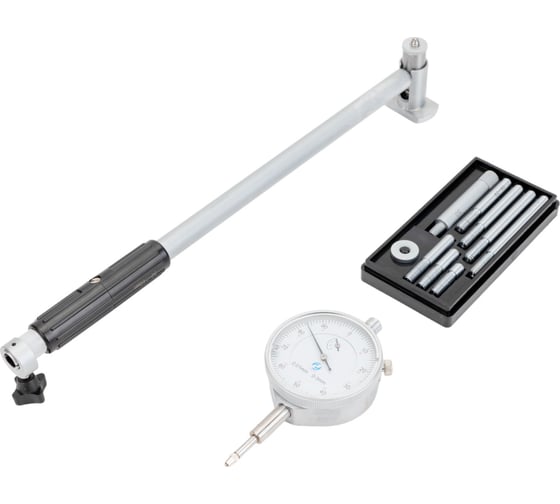 Изображение товара Нутромер CNIC индикаторный 50-160мм, глуб.изм. 200мм 0,01, 9 вставок Шан 570-225 23644