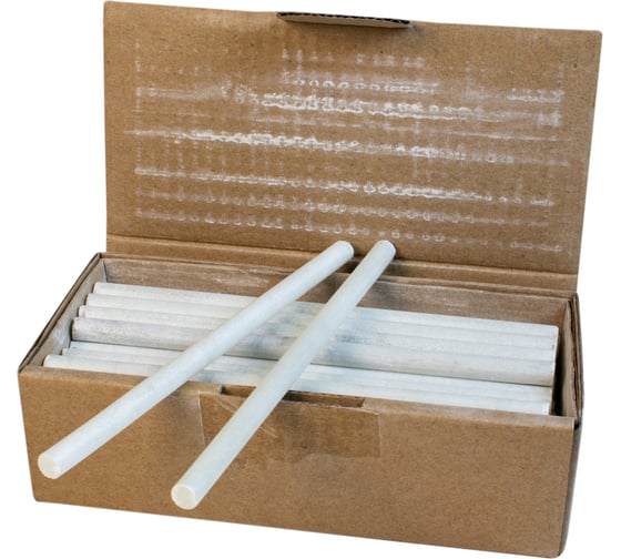 Изображение товара Мелок сварщика круглый АВРОРА 127мм, d 6,4 мм (50шт в упаковке) 40420