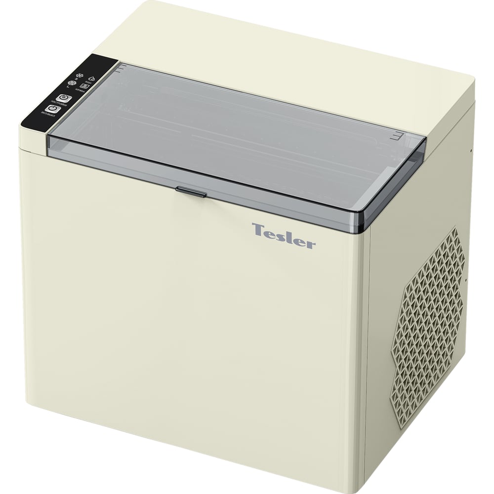 Изображение товара Льдогенератор TESLER ICM-1202 бежевый с регулируемым размером льда