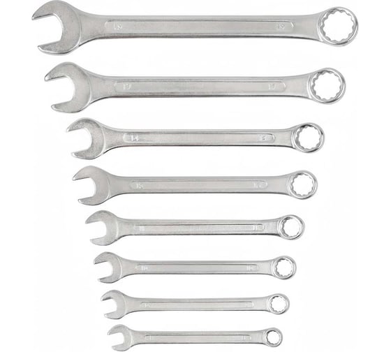 Изображение товара Набор ключей комбинированныых ООО ПКФ Сварком (8-27) (1уп/12шт.) k00007661