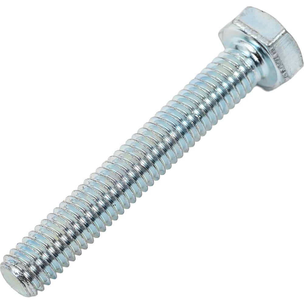 Изображение товара Болт DIN933 М6x40 оцинкованный шестигранная головка 50 шт