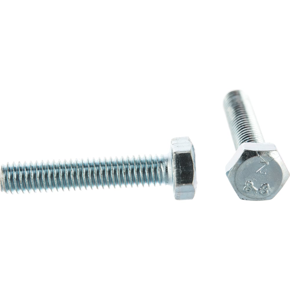 Изображение товара Болт DIN933 с шестигранной головкой оцинкованный М6x30 60 шт